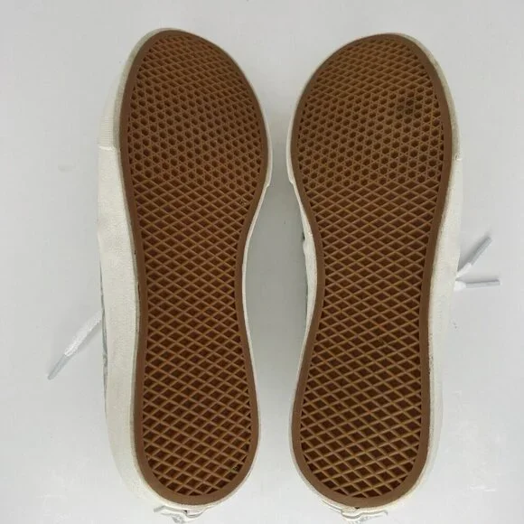 Vans Shoes Womens Size 8 Atwood Floral Paisley Gray Low-Top Skate Sneakers - Picture 8 of 10